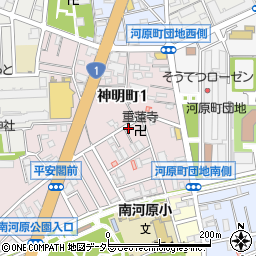 清水屋豆腐店周辺の地図