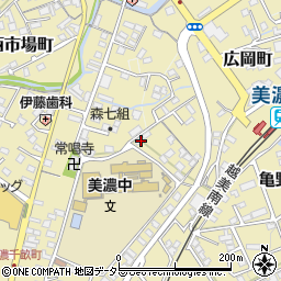 岐阜県美濃市2881-81周辺の地図