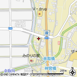 岐阜県美濃市126-1周辺の地図