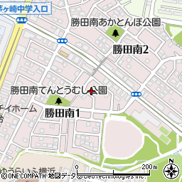 神奈川県横浜市都筑区勝田南1丁目18-20周辺の地図