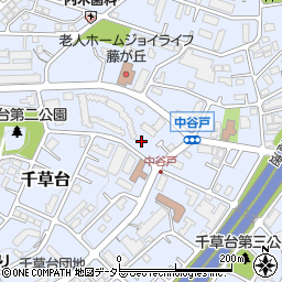 神奈川県横浜市青葉区千草台25-22周辺の地図