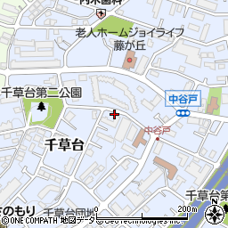 神奈川県横浜市青葉区千草台周辺の地図