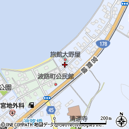 京都府宮津市波路2223-4周辺の地図