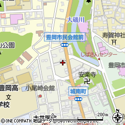兵庫県豊岡市城南町3-11周辺の地図