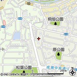 東京都町田市南成瀬2丁目12周辺の地図