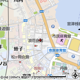 京都府宮津市住吉周辺の地図