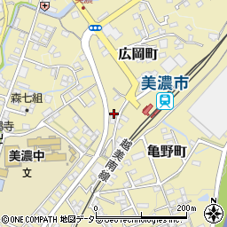 岐阜県美濃市2881-100周辺の地図