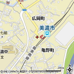 岐阜県美濃市2952-6周辺の地図