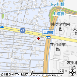 岡田車輌整備周辺の地図