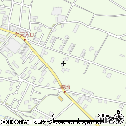 神奈川県相模原市中央区田名8331-1周辺の地図