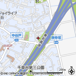 神奈川県横浜市青葉区千草台22-13周辺の地図