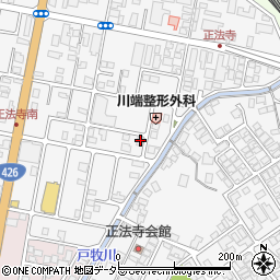 兵庫県豊岡市正法寺68-3周辺の地図