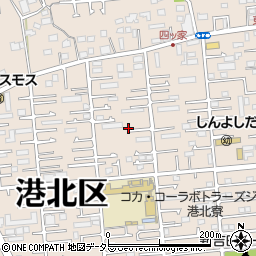 新吉田東5丁目63akippa駐車場周辺の地図