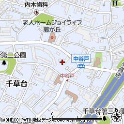 神奈川県横浜市青葉区千草台25-12周辺の地図