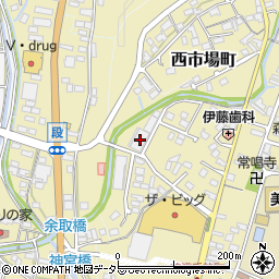 岐阜県美濃市千畝町2715-1周辺の地図