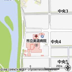 美濃市立美濃病院周辺の地図
