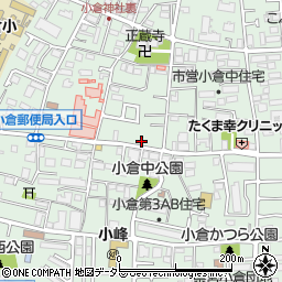小倉の駅舎陽だまり周辺の地図