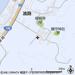 京都府宮津市波路315-1周辺の地図