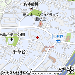 神奈川県横浜市青葉区千草台25周辺の地図