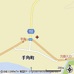 島根県松江市手角町117周辺の地図