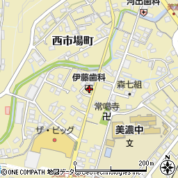 岐阜県美濃市千畝町2757周辺の地図
