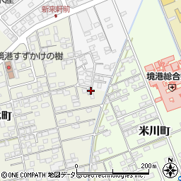 鳥取県境港市清水町746周辺の地図
