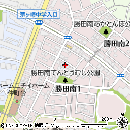 神奈川県横浜市都筑区勝田南1丁目5-4周辺の地図