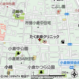 小倉神社社務所周辺の地図