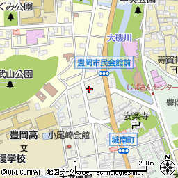 兵庫県豊岡市城南町3-30周辺の地図
