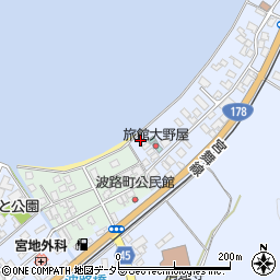 京都府宮津市波路2254周辺の地図