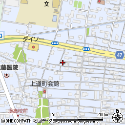 鳥取県境港市上道町446周辺の地図