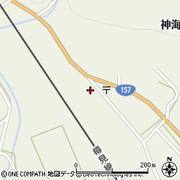 岐阜県本巣市神海637-1周辺の地図