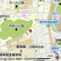 神戸地方裁判所　豊岡支部執行官室周辺の地図