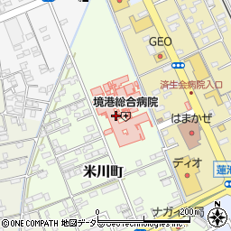 鳥取県済生会介護医療院なでしこ境港周辺の地図
