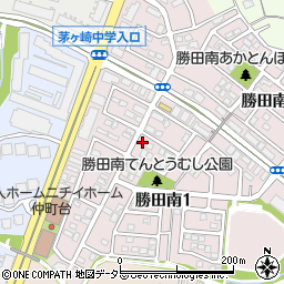 神奈川県横浜市都筑区勝田南1丁目5-1周辺の地図