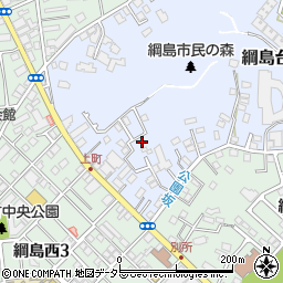 神奈川県横浜市港北区綱島台10-29周辺の地図