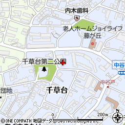 神奈川県横浜市青葉区千草台25-7周辺の地図