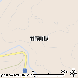 兵庫県豊岡市竹野町椒周辺の地図