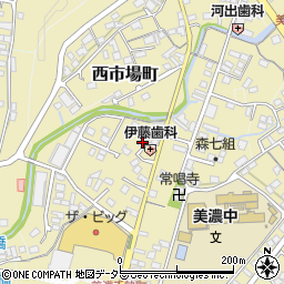 岐阜県美濃市2762-16周辺の地図