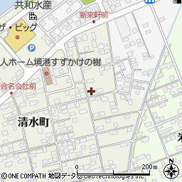 鳥取県境港市清水町753周辺の地図