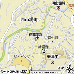 岐阜県美濃市2762-18周辺の地図