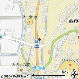 岐阜県美濃市115-1周辺の地図