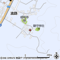 京都府宮津市波路301周辺の地図