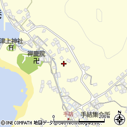 島根県松江市鹿島町手結周辺の地図