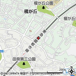 神奈川県横浜市青葉区榎が丘24-12周辺の地図