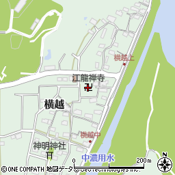 江龍禅寺周辺の地図