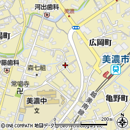 岐阜県美濃市2902周辺の地図
