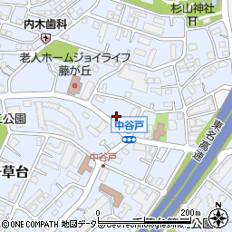 神奈川県横浜市青葉区千草台24周辺の地図