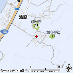 京都府宮津市波路315周辺の地図