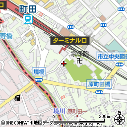 東京都町田市原町田1丁目8-25周辺の地図